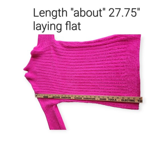 Anthropologie Pink Turtleneck Sweaterdress XXS NWT - Picture 11 of 12